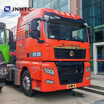 Goedkope SITRAK Truck G7s 540HP C7H C9H 6x4 Euro6 Sleeper High Top Cab Tractor Head duty Truck