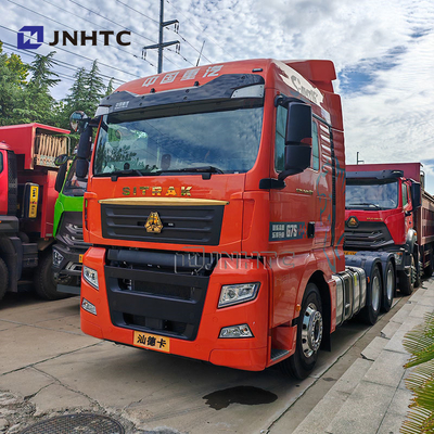 Goedkope SITRAK Truck G7s 540HP C7H C9H 6x4 Euro6 Sleeper High Top Cab Tractor Head duty Truck