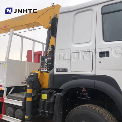 HOWO 8 ton 12 ton telescopische boom truck kraan truck gemonteerde kraan hydraulische mobiele vrachtwagen kraan China Factory For Sale