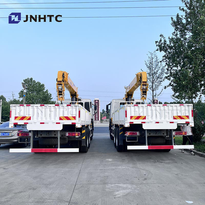 Sinotruk HOWO 8 ton 12 ton Telescopisch boemtruck kraan Truck gemonteerde kraan Hydraulische mobiele vrachtwagen kraan