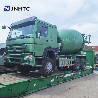 Warm HOWO Betonmengtruck 6x4 10 Wielen Capaciteit Cementmengtruck Gemonteerde Betonmenger Pomptruck