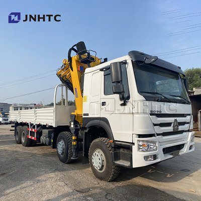 HOWO 12 ton 16 ton telescopische boom truck kraan truck gemonteerde kraan hydraulische mobiele vrachtwagen kraan China Factory For Sale