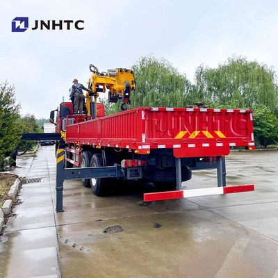 China Howo 6x4 380 pk vouwkraan met vrachtwagen 14/ 16 ton telescopische boom gemonteerde kraan goede prijs