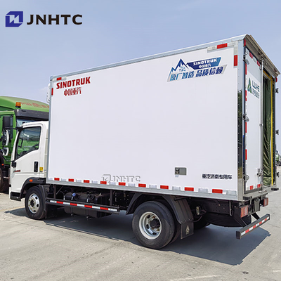 Nieuwe HOWO 3t 4t 5t 4x2 Koeltruck Lichte voeding Truck Koeltrucks