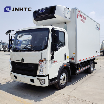 Nieuwe HOWO 3t 4t 5t 4x2 Koeltruck Lichte voeding Truck Koeltrucks