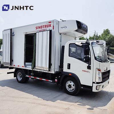 Nieuwe HOWO 3t 4t 5t 4x2 Koeltruck Lichte voeding Truck Koeltrucks