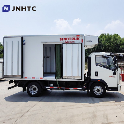 Nieuwe HOWO 3t 4t 5t 4x2 Koeltruck Lichte voeding Truck Koeltrucks