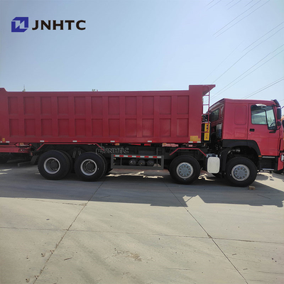 China 8X4 400 pk Sinotruck Howo Tipper Linksgestuurde Truck Prijs