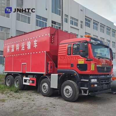 Beste Sinotruk HOWO TX Thermisch isolatiemateriaal Transport Truck Vehicle 8X4 430 HP Te koop