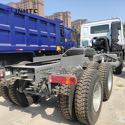 HOWO 6X6 Dump Truck Chassis 20m3 380 pk 10 wielen voor 40-50t voorste opheffing