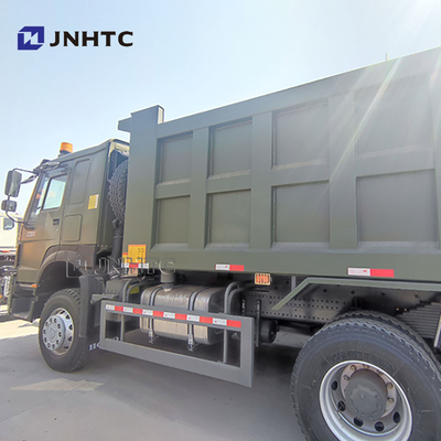 China Famous Brand HOWO Tipper Trucks 6X4 400HP Dump Truck Transport in Afrika Warm verkoop