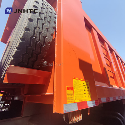 China Famous Brand HOWO Tipper Trucks 6X4 400HP Dump Truck Transport in Afrika Warm verkoop