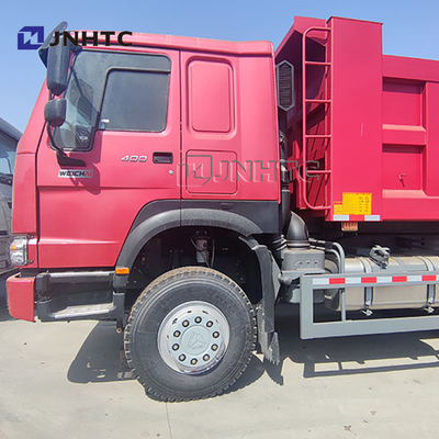 China Famous Brand HOWO Tipper Trucks 6X4 400HP Dump Truck Transport in Afrika Warm verkoop
