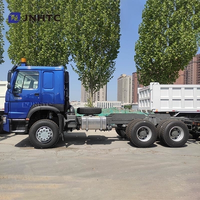 Nieuwe HOWO 6X4 TIPPER Truck Chassis 400 pk 10 wielen Blauwe Dump Truck Chassis