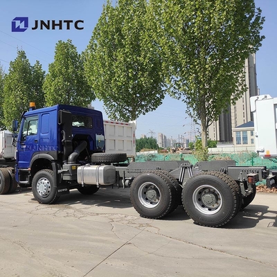 Nieuwe HOWO 6X4 TIPPER Truck Chassis 400 pk 10 wielen Blauwe Dump Truck Chassis