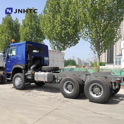Nieuwe HOWO 6X4 TIPPER Truck Chassis 400 pk 10 wielen Blauwe Dump Truck Chassis