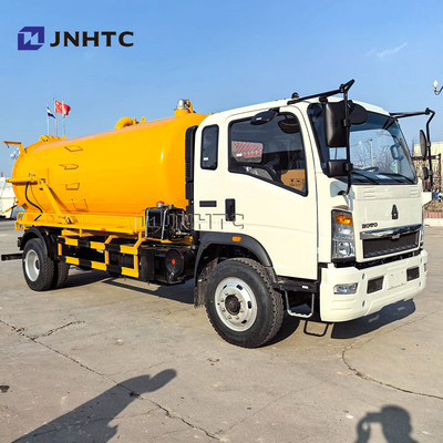 NEW Sinotruk HOWO 10cbm Septic Fecal Suction Tank Vacuüm Tanker Truck Prijs