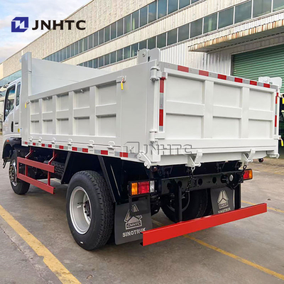 Sinotruk HOMAN 4x2 Kleine dumptruck met 5 ton 10 ton capaciteit Lichte truck Automatische luchtophanging