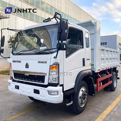 Sinotruk HOMAN 4x2 Kleine dumptruck met 5 ton 10 ton capaciteit Lichte truck Automatische luchtophanging