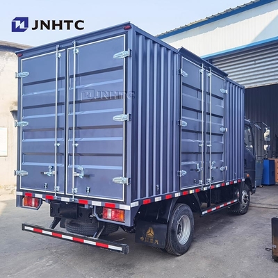 China Lichte Truck HOWO Van Tank Cargo 4X2 116hp 6 Wheels Box Truck Te koop