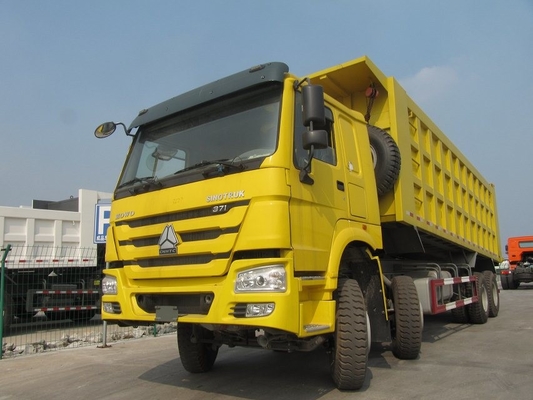 Gele de Stortplaatsvrachtwagen van 371hp 20M3 RHD Sinotruk Howo 6x4 voor 40-50 Ton Ladings