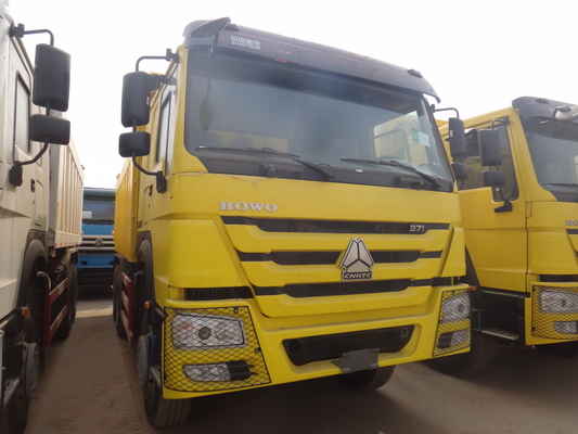 Gele de Stortplaatsvrachtwagen van 371hp 20M3 RHD Sinotruk Howo 6x4 voor 40-50 Ton Ladings