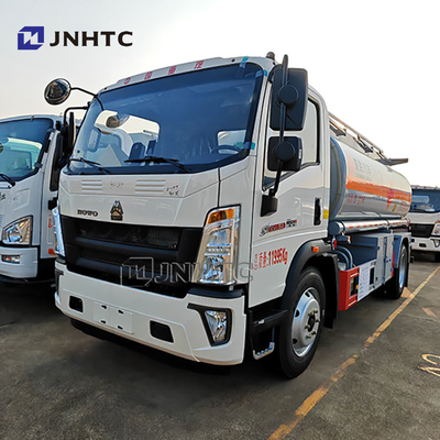 Goedkope HOWO 10m3 Euro2 Euro3 Benzine Benzine Diesel Lichte brandstof Olie levering Truck Tanker Turck