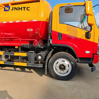 Shacman Vacuüm Afvoerzuigtruck 4x2 Riolering Tank Truck Septic Tank Truck met Hoogdruk Water Reiniging Op de verkoop
