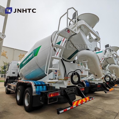 HOWO Betonmengtruck 6x4 380hp10 Wielen Capaciteit Cementmengtruck Gemonteerde Betonmenger Pomptruck