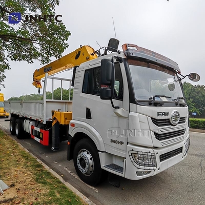 Nieuwe FAW 8 ton 12 ton telescopische boem truck kraan truck gemonteerde kraan hydraulische mobiele vrachtwagen kraan