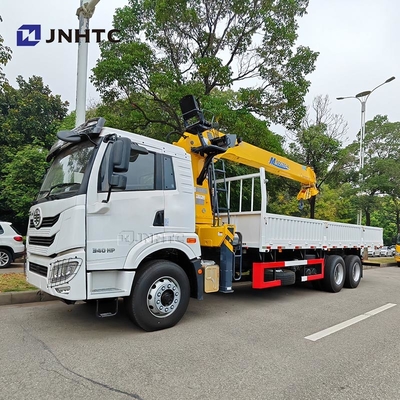 Nieuwe FAW 8 ton 12 ton telescopische boem truck kraan truck gemonteerde kraan hydraulische mobiele vrachtwagen kraan