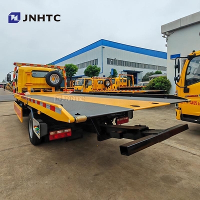 FAW Flatbed Wrecker 4*2 3tons 5 Ton 160HP Road Recovery Wrecker Truck Goede prijs
