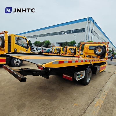 FAW Flatbed Wrecker 4*2 3tons 5 Ton 160HP Road Recovery Wrecker Truck Goede prijs