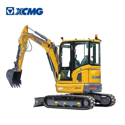Goedkope prijs XCMG XE35E 3 ton Hydraulische multifunctionele mini graafmachine 2,8 ton kleine graafmachine voor tuinboerderij