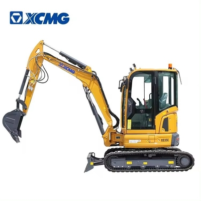 Goedkope prijs XCMG XE35E 3 ton Hydraulische multifunctionele mini graafmachine 2,8 ton kleine graafmachine voor tuinboerderij