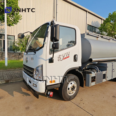 FAW Nieuwe gebruikte 5000-liter water tank Truck Diesel brandstof water tank Truck met pompemotor motor handgeschakelde versnellingsbak verkoop