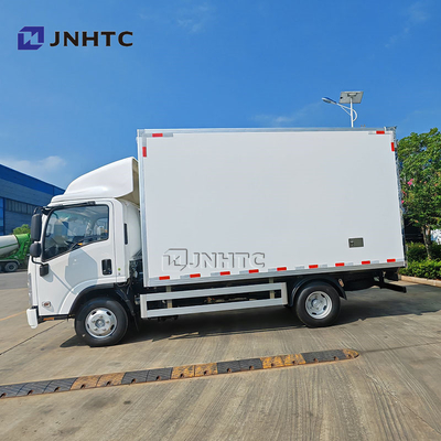 ISUZU 10 ton nuttige lading 4x2 6x4 Box Van Cargo Truck Met motor 205hp 240hp