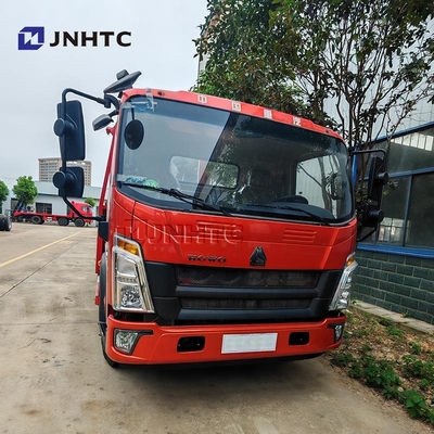 Warm te koop HOWO Wrecker Truck 4x2 3-5 ton Flatbed Light Duty Wrecker Tow Truck