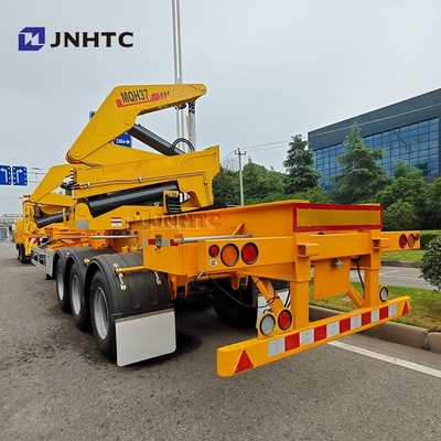 Nieuwe 150 ton 120 ton 100 ton laagbed aanhangwagen Lowboy Semi-aanhangwagen Lowbed Truck aanhangwagen