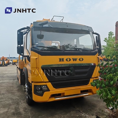 Howo Wrecker Truck 4x2 6 wielen 340 pk Wrecker Truck met rechte arm kraan Goede prijs
