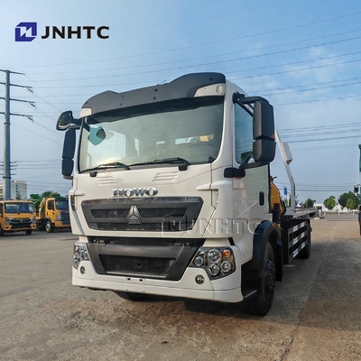 HOWO TX Kraan Truck 320HP 4X2 15TON vracht gemonteerde Wrecker Truck met hydraulische rechte boom kraan Truck