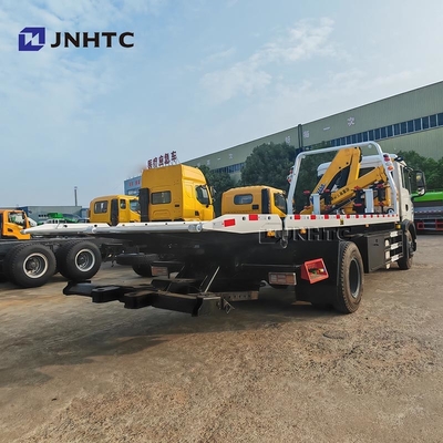 HOWO TX Kraan Truck 320HP 4X2 15TON vracht gemonteerde Wrecker Truck met hydraulische rechte boom kraan Truck