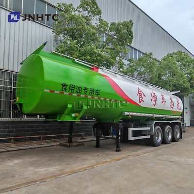 Warm te koop 3 as 55000 liter eetbare olie tank half aanhangwagen / brandstoftank aanhangwagen goede prijs