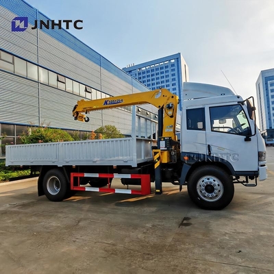 Truck Crane 14 ton 4x2 160 pk Truck met kraan China Cargo Truck met kraan rechte boom