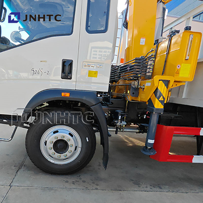 SINOTRUCK 4X2 6 wielen vrachtwagen met kraan vrachtwagen gemonteerde kraan te koop