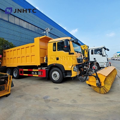 Howo TX Road Salt Spreader Sneeuwsmeltmachine 6X4 350 pk Geschikte sneeuwveegtruck