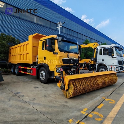 Howo TX Road Salt Spreader Sneeuwsmeltmachine 6X4 350 pk Geschikte sneeuwveegtruck