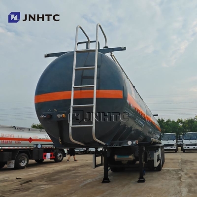 Nieuwe drieassige 55000 liter corrosiebank Halve aanhangwagen / brandstoftank aanhangwagen Goede prijs