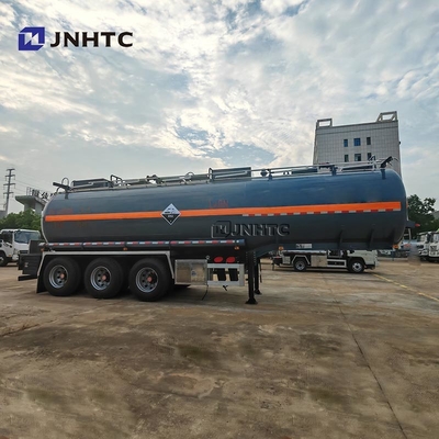 Nieuwe drieassige 55000 liter corrosiebank Halve aanhangwagen / brandstoftank aanhangwagen Goede prijs