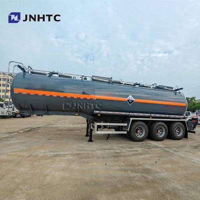 Nieuwe drieassige 55000 liter corrosiebank Halve aanhangwagen / brandstoftank aanhangwagen Goede prijs